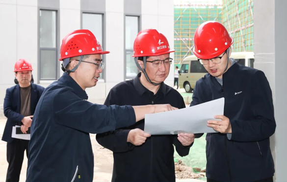 孙志标调研推进重点项目和科技型项目建设