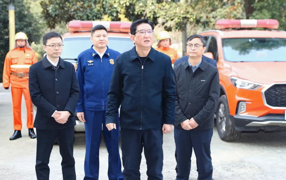 孙志标检查安全生产工作