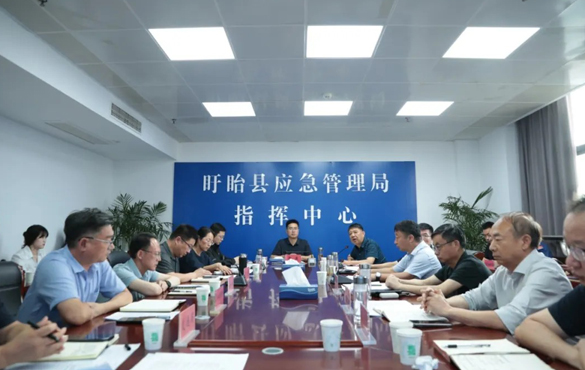 县领导检查调度防汛防台和安全生产工作