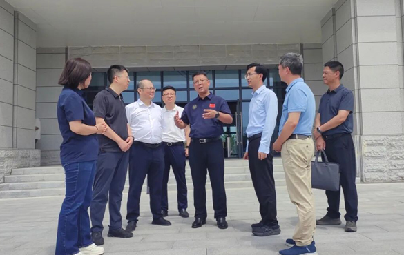 南京理工大学党委书记路贵斌到盱眙调研